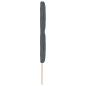 Preview: LED-Kopfteil Diamantblockdesign Dunkelgrau 180 cm Velvet