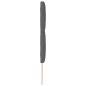 Preview: LED Kopfteil Rautenmuster Dunkelgrau 200 cm Stoff