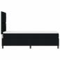 Preview: Boxspringbett mit Matratze & LED Schwarz 80x200 cm Stoff
