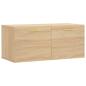 Preview: Wandschrank Sonoma-Eiche 80x36,5x35 cm Holzwerkstoff
