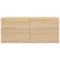 Preview: Wandschrank Sonoma-Eiche 80x36,5x35 cm Holzwerkstoff
