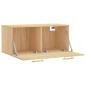 Preview: Wandschrank Sonoma-Eiche 80x36,5x35 cm Holzwerkstoff