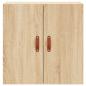 Preview: Wandschrank Sonoma-Eiche 60x31x60 cm Holzwerkstoff