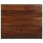 Preview: ARDEBO.de - Tischplatte 60x50x3,8 cm Rechteckig Altholz Massiv
