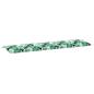 Preview: Gartenbank-Auflage Blattmuster 180x50x4 cm Oxford-Gewebe