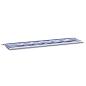 Preview: Gartenbank-Auflage Blau Weiß Gestreift 180x50x4cm Oxford-Gewebe