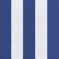 Preview: Gartenbank-Auflage Blau Weiß Gestreift 180x50x4cm Oxford-Gewebe
