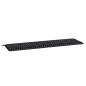 Preview: Gartenbank-Auflage Schwarz Karomuster 180x50x4 cm Oxford-Gewebe