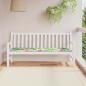 Preview: ARDEBO.de - Gartenbank-Auflage Mehrfarbig 180x50x4 cm Oxford-Gewebe