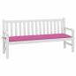 Preview: Gartenbank-Auflage Rosa 180x50x4 cm Oxford-Gewebe