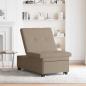 Preview: Schlafsofa 3-in-1 Ausziehbares Design Taupe Stoff