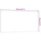 Preview: Magnettafel Wandmontage Schwarz 40x20 cm Hartglas