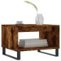 Preview: Couchtisch Räuchereiche 60x50x40 cm Holzwerkstoff