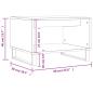 Preview: Couchtisch Sonoma-Eiche 60x50x40 cm Holzwerkstoff