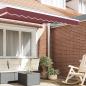 Preview: Markisenvolant für 2,5 m Rahmen Burgunderrot 2,3x0,2 m