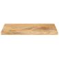 Preview: Tischplatte 60x30x3,8 cm Rechteckig Massivholz Mango