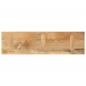Preview: Tischplatte 120x40x3,8 cm Rechteckig Massivholz Mango