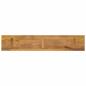 Preview: Tischplatte 140x40x2,5 cm Rechteckig Massivholz Mango