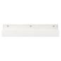 Preview: Wandregale 2 Stk. Weiß 50x12x9 cm Massivholz Kiefer
