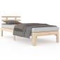 Preview: Massivholzbett 75x190 cm