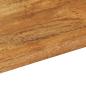 Preview: Tischplatte 80x30x2,5 cm Rechteckig Massivholz Mango
