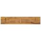 Preview: Tischplatte 160x30x2,5 cm Rechteckig Massivholz Mango