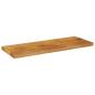 Preview: Tischplatte 90x40x2,5 cm Rechteckig Massivholz Mango