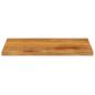 Preview: Tischplatte 50x30x2,5 cm Rechteckig Massivholz Mango