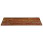 Preview: Tischplatte 140x60x3,8 cm Rechteckig Altholz Massiv