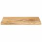 Preview: Tischplatte 40x20x3,8 cm Rechteckig Massivholz Mango