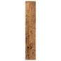 Preview: Wandregal Altholz-Optik 36x16x90 cm Holzwerkstoff