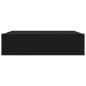Preview: TV-Schrank mit LED-Leuchten Schwarze Eiche 60 x 35 x 15,5 cm