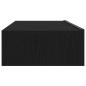 Preview: TV-Schrank mit LED-Leuchten Schwarze Eiche 60 x 35 x 15,5 cm