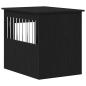Preview: Hundebox-Möbel Schwarze Eiche 75 x 55 x 65 cm Holzwerkstoff