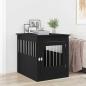 Preview: ARDEBO.de - Hundebox Möbel Schwarze Eiche 80x64,5x71 cm Holzwerkstoff
