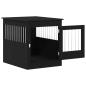 Preview: Hundebox Möbel Schwarze Eiche 80x64,5x71 cm Holzwerkstoff