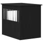 Preview: Hundebox-Möbel Schwarze Eiche 80 x 55 x 68 cm Holzwerkstoff