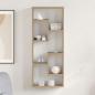 Preview: ARDEBO.de - Wandregal Artisan-Eiche 36 x 16 x 90 cm Holzwerkstoff