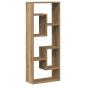 Preview: Wandregal Artisan-Eiche 36 x 16 x 90 cm Holzwerkstoff