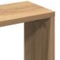 Preview: Wandregal Artisan-Eiche 36 x 16 x 90 cm Holzwerkstoff