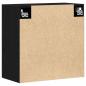 Preview: Wandschrank Schwarze Eiche 60 x 31 x 60 cm Holzwerkstoff