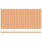 Preview: automatische einziehbare Markise mit LED in Gelb und Orange 600x300 cm