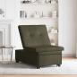 Preview: Sofa Bed 3-in-1 Ausziehbares Design Armeegrünes Faux Wildleder
