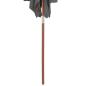 Preview: Sonnenschirm mit Holz-Mast 150x200 cm Anthrazit