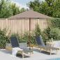 Preview: ARDEBO.de - Sonnenschirm mit Holz-Mast 150x200 cm Taupe