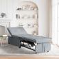 Preview: ARDEBO.de - 3-in-1 Sofa-Bett ? Ausziehbares Design aus hellem grau Stoff
