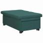 Preview: 3-in-1 Schlafsofa - Ausziehbares Design in dunklem Grün