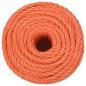 Preview: Arbeitsseil Orange 24 mm 25 m Polypropylen