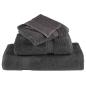 Preview: Waschhandschuhe 10 pcs Anthrazit 15 x 21 cm Baumwolle