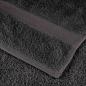 Preview: Waschhandschuhe 10 pcs Anthrazit 15 x 21 cm Baumwolle
